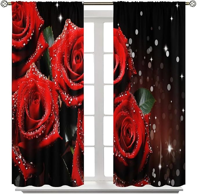 Kids Safari Animals Curtains, Baby Boy Girl Rustic Woodland Printed Cartoon Forest Window Treatments for Bedroom Living Room Nursery 2 Panels Sets, 52x84 Inch