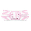 Creative Knitwear Purdue Boilermakers Infant Girls Pink/White Striped Hair Knot Headband Embroidered Logo - Size Newborn - 4T