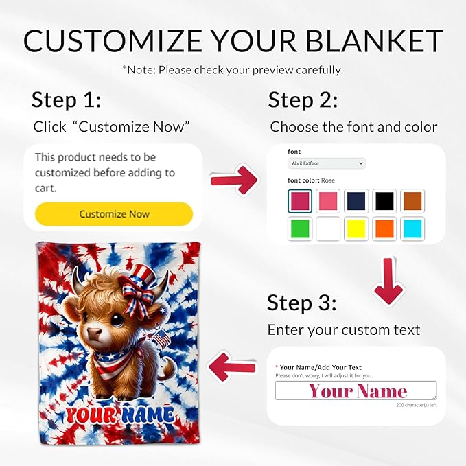 Highland Cow Blanket for Adults - 60" x 80" Inches Custom Highland Cow Theme Throw Blanket for Women - Cozy Fuzzy Warm Throw for Bed & Living Room