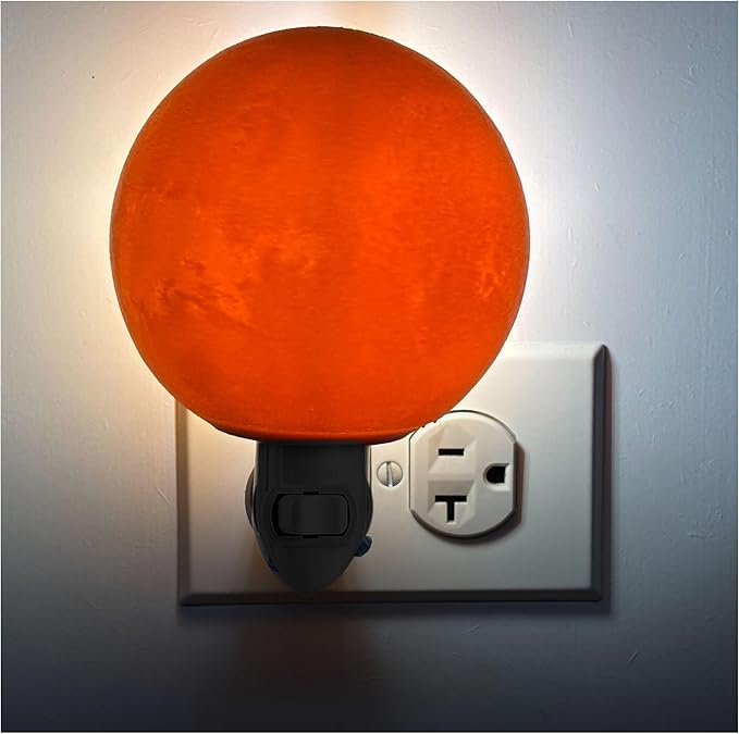 Mars Night Lights | 5" Mars Night Lamp LED Light | 3D Solar System NightLight, Planet Home Décor, Space Nursery, Kids Room, Space Gift, Birthday Gifts, Bedroom Decorations