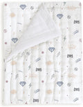 MakeMake Organics Organic Twin Comforter GOTS Certified Organic Kids Blanket Cotton Infill Tufted - Reversible Ultra Soft Breathable Boys Girls Superheros (68"x88", Mighty Heros)