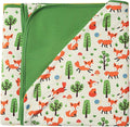 Premium Baby Blankets, Soft Viscose from Bamboo Blanket for Boys and Girls, Nursery Crib Bedding Quilt for Newborn and Toddler, Cooling for Hot Sleepers, 50'' x 50'' Little Fox