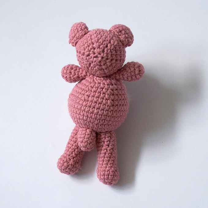 Zeroest Newborn Baby Boy Girl Photography Props Bear Hat Outfits Crochet Kint Handmade Cap Set for Newborn Photo Shoot