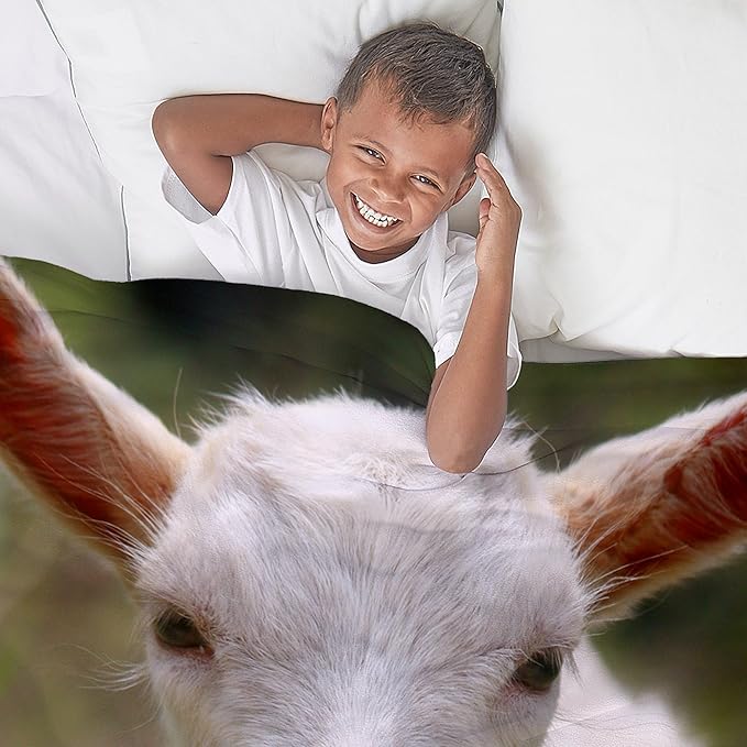 CafePress Baby Goat Throw Blanket Super Soft Fleece Plush Throw Blanket, 60"x50"