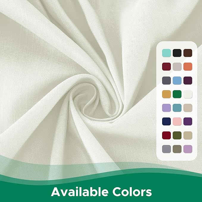 Biscaynebay Wrap Around Bed Skirts for Full & Full XL Beds 15" Drop, Ivory Adjustable Elastic Dust Ruffles Easy Fit Wrinkle & Fade Resistant Silky Luxurious Fabric Machine Washable