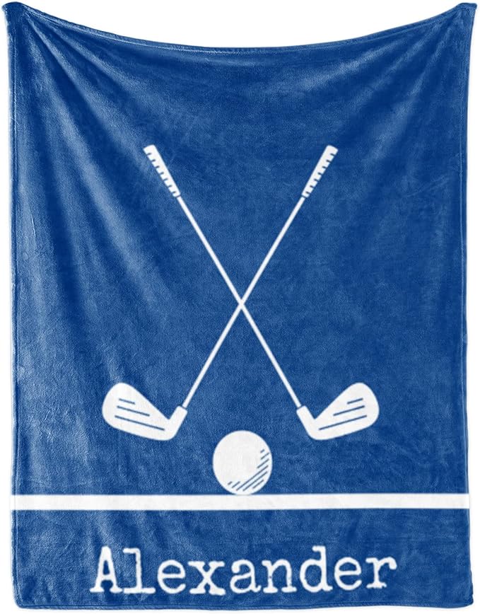 Custom Hockey Baby Nursery Blanket: Personalized Toddler Essentials for Boys and Girls - Birthday Gift for Hockeys Lovers - Soft Fluffy Warm Skin Blankets (50 * 60inch)