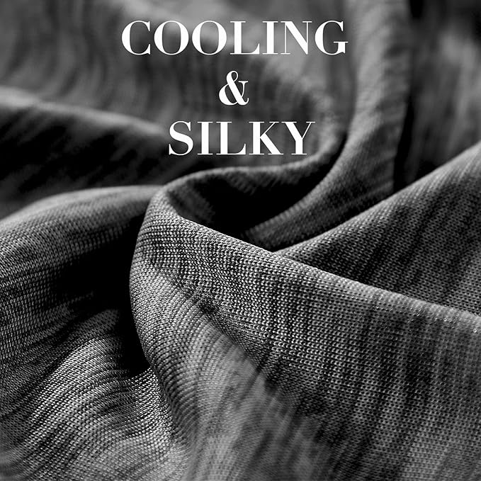 LUXEAR Cooling Blanket Japanese Q-Max >0.5 Technology Keep Cool in Hot Summer, King Size Blanket for Adults, Children, Babies, Mica Nylon and PE Cool Fabric Breathable Comfortable-Black