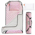 Tot Cot Kids Nap Mat - Toddler Preschool Daycare Bedding Cover with Blanket and Pillow - Ages 2 Yrs to 5 Yrs