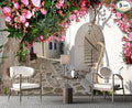Traditional Backalleys of Amorgos Greece Wall Mural Wallpaper for Bedroom 103" x 69"
