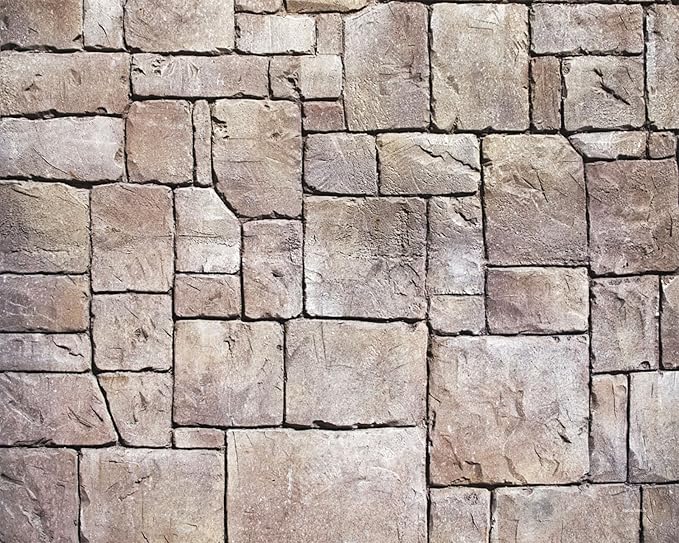 Kate Photography Floor Mats Vintage Brick Stone Wall Floor Backdrop Newborn Photography Props Rubber Floor Backdrop Mat for Professional Photo Studio 5x4ft