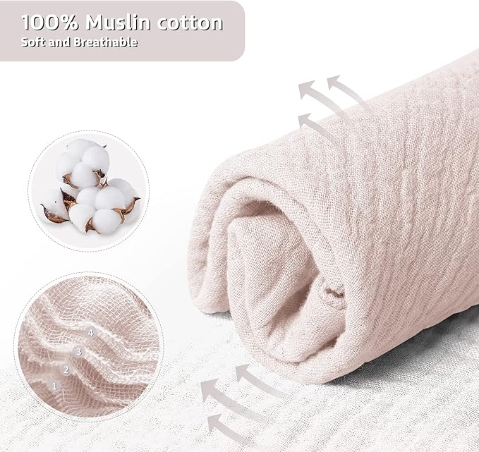 lulumoon Puppy Security Blanket: Skin-Friendly Muslin Lovey for Travel & Daycare - Snuggle Lovie for Self-Soothe