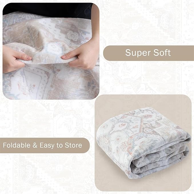 Children's Carpet Girl's Bedroom Rainbow Carpet Living Room Area Rugs Soft Washable Non-Slip Rugs Simple Lovely Rainbow White Cloud Print Children's Room Nursery Decoration Beige 4x5ft