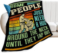 Jiu Jitsu Fleece Blanket Sports Jiujitsu Throw Blankets for Girls Boys Super Soft Warm Flannel Vintage Throws Gifts for Men Women Cozy Fuzzy Plush Stuff Couch Bed Bedding Decor 50"x40"