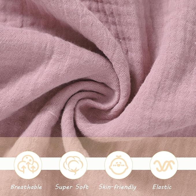 Organic Cotton Muslin Loveys for Babies,Security Blankets for Baby Lovey,Unisex Baby Essentials Neutral,Baby Registry Search,Newborn Baby Gifts for Boys and Girls (Whale Violet)