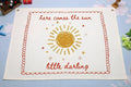 Boho Rectangular Banner Flag Pennant Wall Art Decor Gift for Baby Boy Kids Teen,Nursery Classroom Bedroom Playroom Living Room Decor-Here Comes the Sun-Baby Present Shower,Birthday Christmas Gift