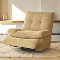 Nouhaus Swivel Rocking Chair Nursery, Oversized Glider Rocker Recliner Chairs with Footrest, USB & Type-C Ports, Rocking Recliner Chair for Nursery, Living Room (Snooze Classic, Autumn Brown)