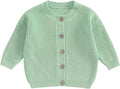 Newborn Baby Boy Girl Knit Sweater Cardigan Winter Warm Button Down Sweatshirt Top Outfit Cute Infant Fall Clothes