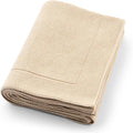 Knitted Organic Cotton Baby Blanket- Swaddle Blanket, 30" x 40" Soft Receiving Blanket for Newborn (Fog)