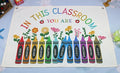 Classroom Boho Rectangular Banner Flag Wall Art Decor Gift for Teacher Boy Girl Kid Teen,Classroom Nursery Playroom Reading Room Bedroom Decor Decor-in This classroom-Birthday Christmas Gift