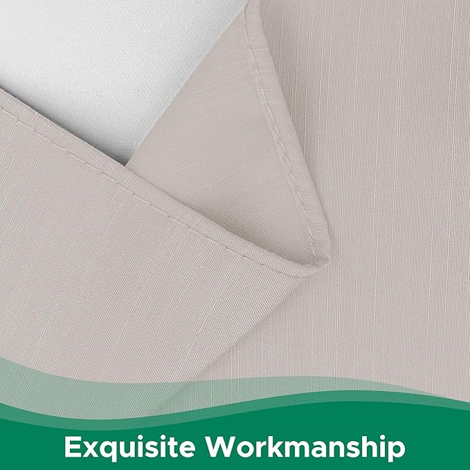 Biscaynebay Wrap Around Bed Skirts for Queen Beds 15" Drop, Camel Grey Adjustable Elastic Dust Ruffles Easy Fit Wrinkle & Fade Resistant Silky Luxurious Fabric Machine Washable
