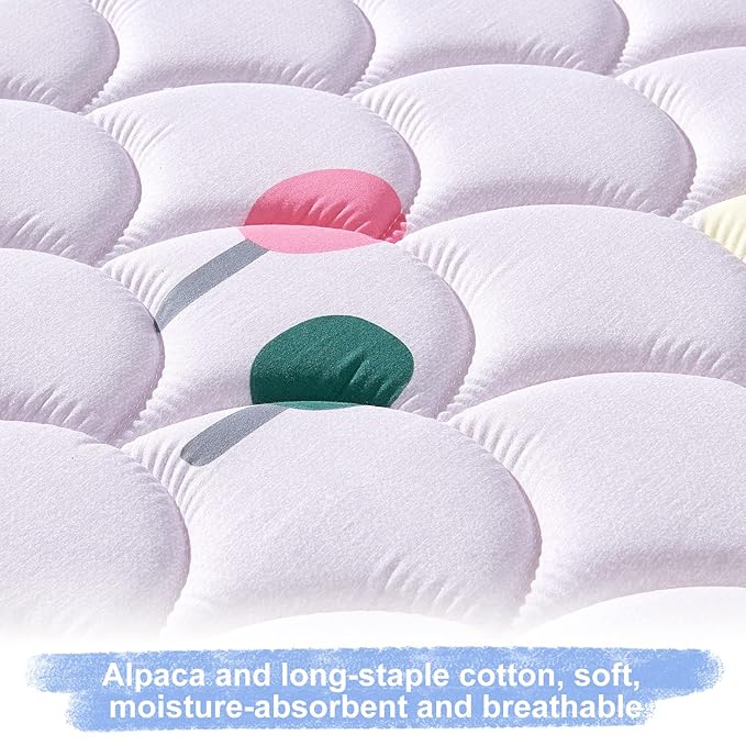 Premium Foam Crib & Toddler Mattress – Breathable, Non-Toxic, 100% Soft, Firm & Hypoallergenic – Fits Standard Full-Size Crib and Toddler Beds