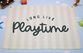 Boho Diversity Rectangular Banner Flag Wall Decor Gift for Baby Boy Girl Kids,Toddler Room Nursery Homeschool Playroom Decor-Long Live Playtime-Baby Present Shower,Birthday Christmas Gift