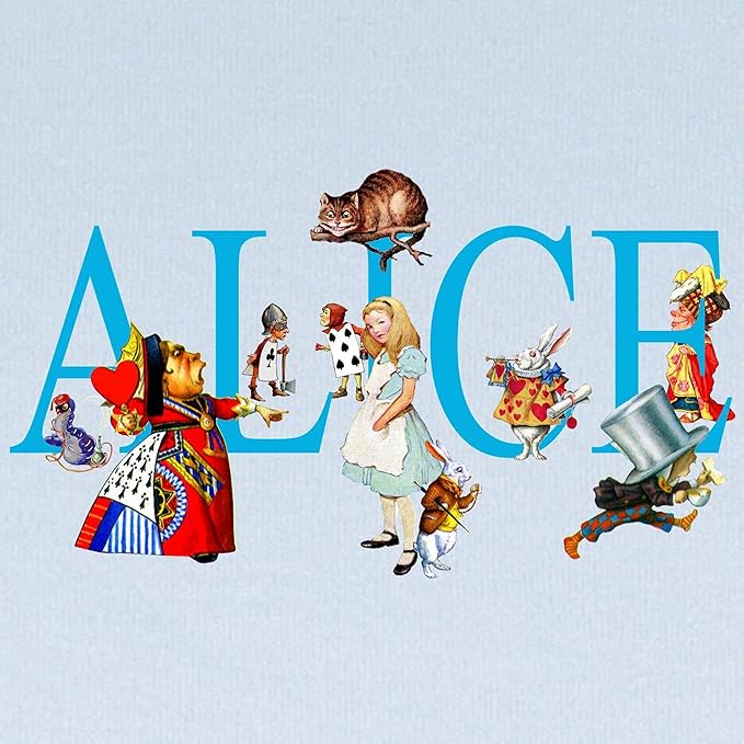 CafePress Alice & Friends in Wonderland Baby Blanket, Super Soft Newborn Swaddle