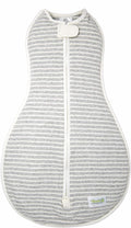 Woombie Original Baby Swaddling Blanket - Soothing, Cotton Baby Swaddle with Zipper - Wearable Newborn Blanket, Twilight Stripes, 14-19 lbs