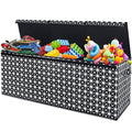 HOMEMARVEL Large Kids Toy Box with Flip-top Lid, Foldable Toy Chest Storage Bin for Playroom, Bedroom, Nursery, Closet, 40.6 x14.2 x16.5inch