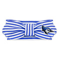 Creative Knitwear Creighton Bluejays Infant Girls Royal/White Striped Hair Knot Headband Embroidered Logo - Size Newborn - 4T