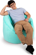 Big Joe Milano Beanbag Chair Mint Plush
