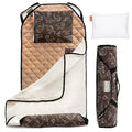 Tot Cot Kids Nap Mat - Toddler Preschool Daycare Bedding Cover with Blanket and Pillow - Ages 2 Yrs to 5 Yrs