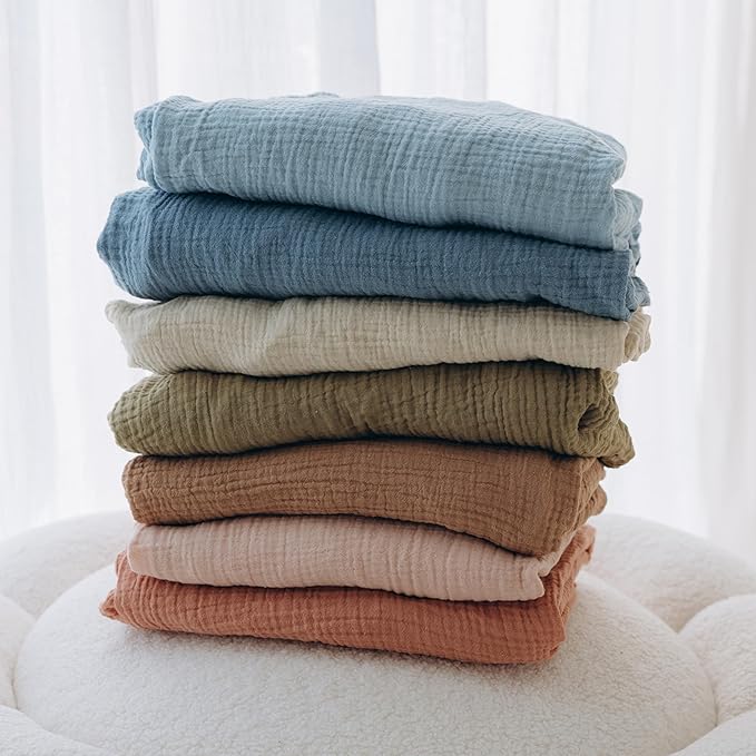 Dreamology Pack and Play Sheets,Mini Muslin Crib Sheet,2 Pack,100% Cotton Crib Sheets,Soft,Breathable,Baby Crib Sheets,Girls,Boys,Pack n Play Sheets Fitted,24x38 Mini Crib Sheet | Rose