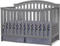 SORELLE FURNITURE Berkley Crib, Classic 4-in-1 Convertible Crib, Made of Wood, Non-Toxic Finish, Wooden Baby Bed, Toddler Bed, Child’s Daybed and Full-Size Bed, Nursery Furniture - Espresso