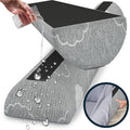 Sleepah Bed Bumpers for Toddlers Memory Foam Rail Guards Waterproof Washable Dual Sided Non-Slip Soft Cover - Safety Guard Noodle Long Pillow Pads for King Queen Full Twin Beds (1 Pack)