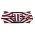 Creative Knitwear Arizona State Sun Devils Infant Girls Maroon/White Striped Hair Knot Headband Embroidered Logo - Size Newborn - 4T