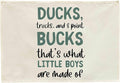 Duck Theme Nursery Wall Decor-Hanging Rectangular Canvas Banner Flag Poster Wall Decoration for Baby Kids Teen,Nursery Bedroom Playroom Babyroom Living Room Decor,Birthday Christmas Gift 28.5"L×20"W