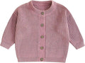 Newborn Baby Boy Girl Knit Sweater Cardigan Winter Warm Button Down Sweatshirt Top Outfit Cute Infant Fall Clothes