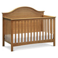 Carter's by DaVinci Nolan 4-in-1 Baby Crib - Convertible to Toddler Bed, Daybed, Full-Size Bed - GREENGUARD Gold Certified - 4 Adjustable Mattress Heights - Conversion Kit Sold Separately - Chestnut