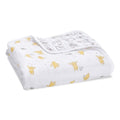 aden + anais Dream Blanket, Boutique Muslin Baby Blankets for Girls & Boys, Ideal Lightweight Newborn Nursery & Crib Blanket, Unisex Toddler & Infant Bedding, Shower & Registry Gift, Winnie The Pooh