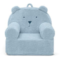 babyGap by Delta Children Sherpa Bear Chair - Greenguard Gold Certified, Powder Blue