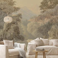 AFZEVEB-Tropical Jungle Wallpaper Landscape Tree Wall murals for Bedroom 182"x120"(Not Peel and Stick)