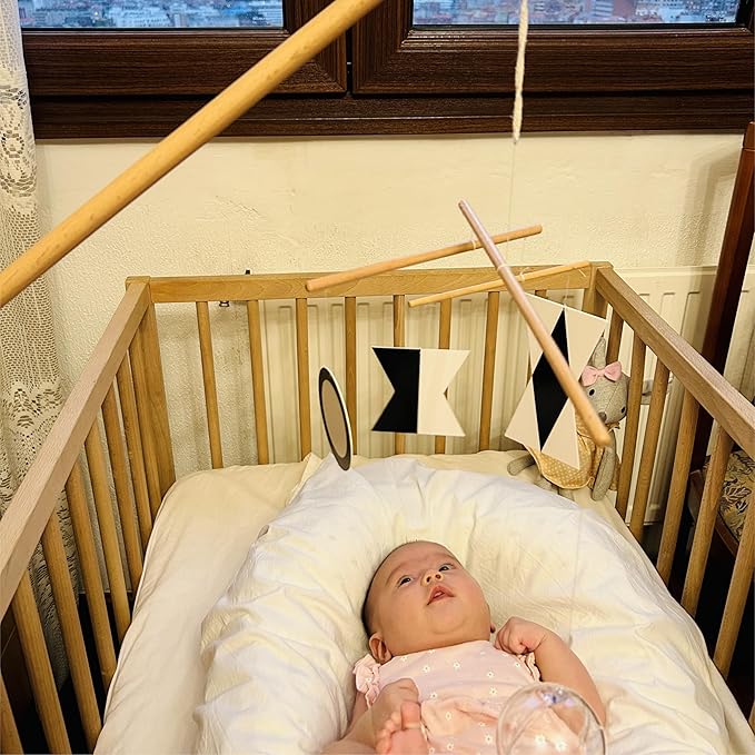 Munari Hanging Mobile,Montessori Mobile, Infant Toy, Baby Mobile, Visual Tracking, Newborn Toy