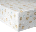 Copper Pearl Premium Knit Baby Crib Sheets for Boys and Girls Breathable and Soft, Fitted Crib Sheets for Standard Baby Mattresses, Chip