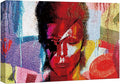SIGNWIN Framed Canvas Wall Art David Bowie Ziggy Stardust Colorful Collage Graffiti & Street Art Famous People Pop Art Modern Urban Multicolor for Living Room, Bedroom, Office - 32x48 inches