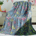 inhand Butterfly Toys for 2 3 4 5 6 7 8 9 10 Year Old Girls,Girl Birthday Gifts Glow in The Dark Blanket Soft Fleece Decorations for Kids Room（50"X60" Butterfly）