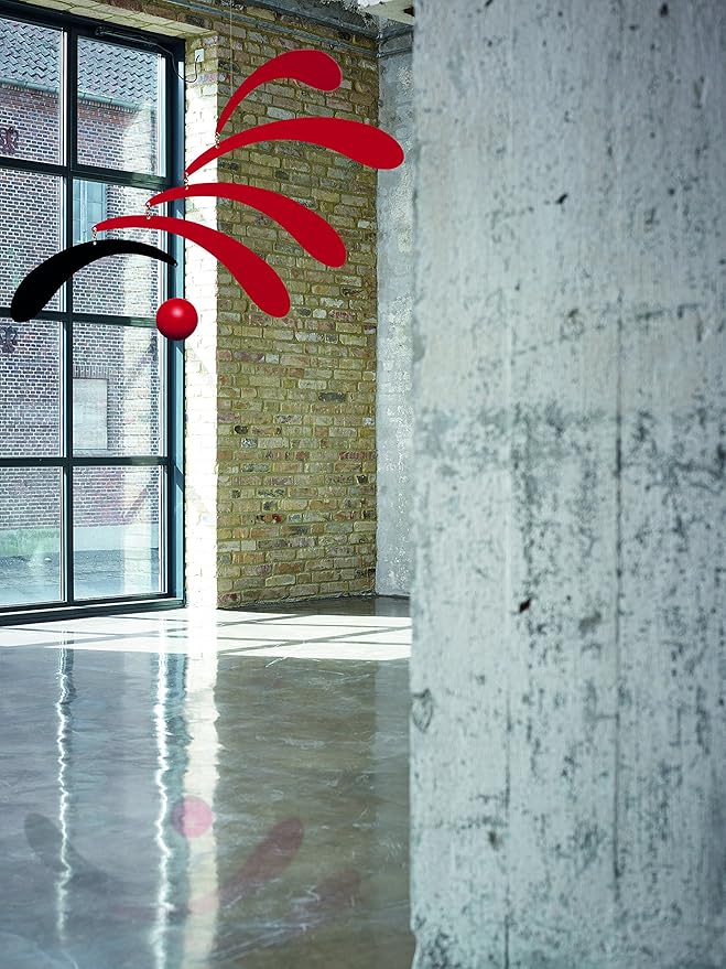 Large Flowing Rhythm Hanging Mobile - 75 Inches - Aluminum - Handmade in Denmark by Flensted