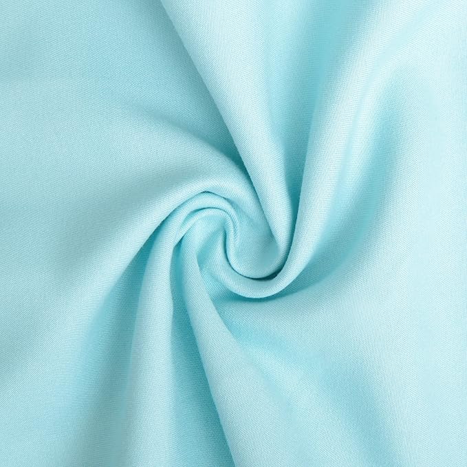 NTBAY Microfiber Toddler Pillowcases with Envelope Closure, 2 Pack 100% Brushed Microfiber Super Soft Travel Kids Nursery Pillow Cases, 14"x20" Fits Pillows Sized 12"x16" 13"x18" 14"x19", Aqua