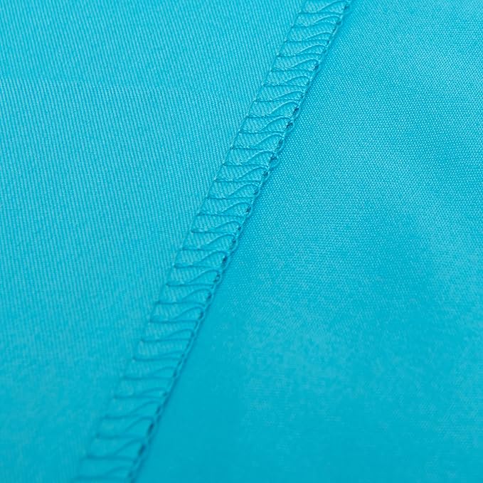 NTBAY Microfiber Toddler Pillowcases with Envelope Closure, 2 Pack 100% Brushed Microfiber Super Soft Travel Kids Nursery Pillow Cases, 14"x20" Fits Pillows Sized 12"x16" 13"x18" 14"x19", Blue