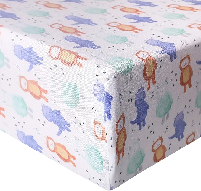 Premium Fitted Knit Crib Sheet/Toddler Sheet Max by Copper Pearl